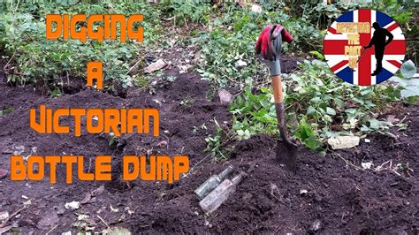 Bottle Digging UK Digging A Victorian Bottle Dump 1890s Lea