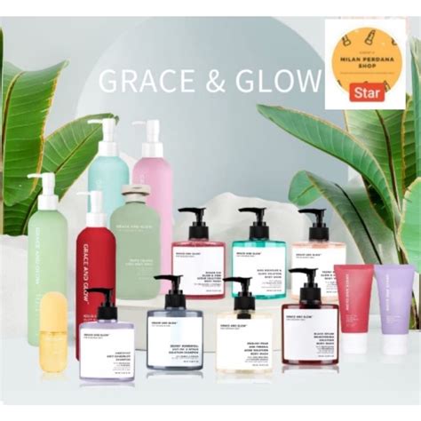 Jual Grace And Glow Series Body Wash Body Serum Shampo Shopee Indonesia