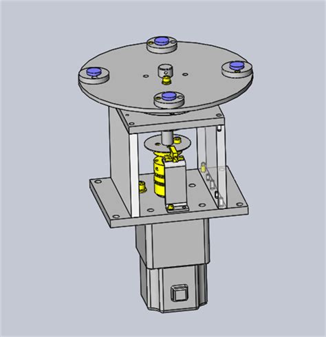 旋转台3d模型下载三维模型solidworks模型 制造云 产品模型