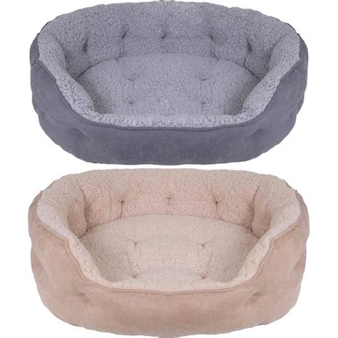 Single Rosewood Large Plush Pet Bed in Assorted styles - Compare Prices ...