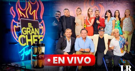 El Gran Chef Famosos HOY por Latina YouTube EN VIVO a qué hora ver