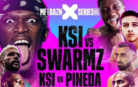 KSI Vs Swarmz Luis Pineda Live Stream Fight Card Start Time NY