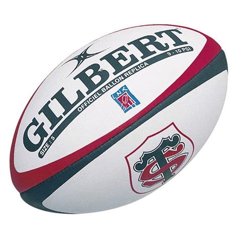 GILBERT Ballon de Rugby Réplica Stade Toulousain T Prix pas cher