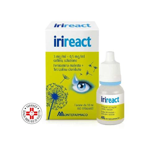 Irireact Collirio Flacone Ml Farmacia Fornari Dott Yari