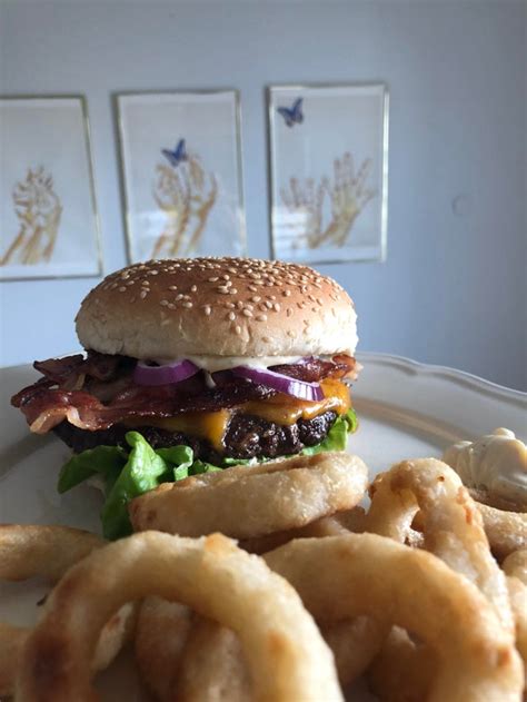 [homemade] Bacon Cheeseburger R Food