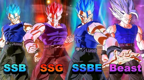 All Super Saiyan Forms BEAST Comparison Attribute BUFFS Updated