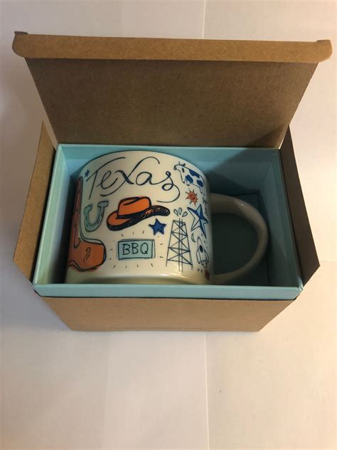 Starbucks Been There Series Texas Mug 14 Fl Oz Etsy