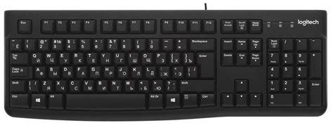 Купить Клавиатура Logitech K120, черный: цены и доставка в Санкт-Петербурге