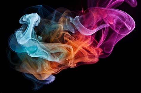 Premium Photo | Colorful smoke