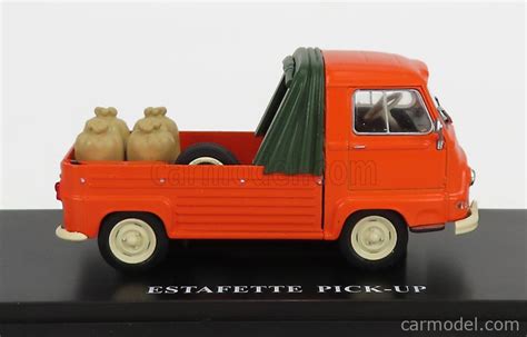 EDICOLA ABRPA045 Scale 1 43 RENAULT ESTAFETTE PICK UP 1960 ORANGE GREEN