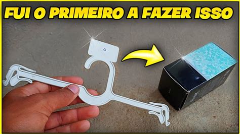 Você Sabia Que Caixa De Perfume E Cabide De Roupa Da Para Fazer Uma