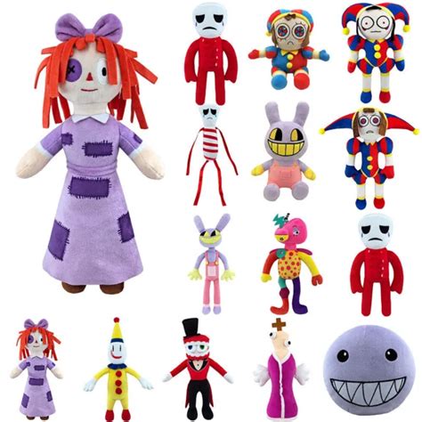 `the Amazing Digital Circus Pomni Jax Plush Doll Stuffed Toys Birthday