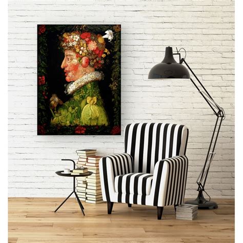 Tableau Sur Toile Giuseppe Arcimboldo Printemps