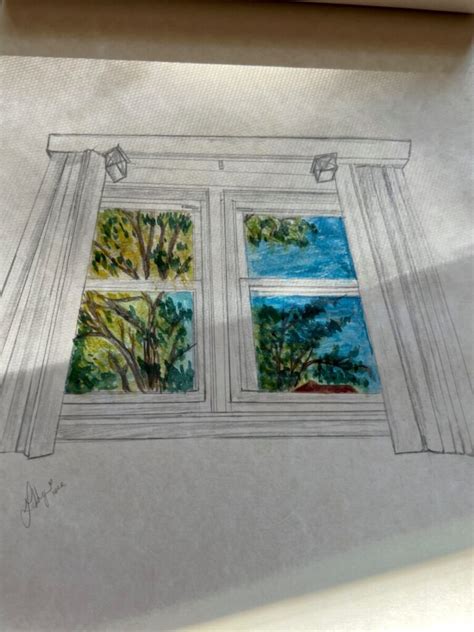 Window Sketch – COMD3313, Illustration1, FA2022