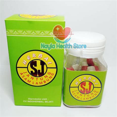 Jual Herbal Sj Obat Asam Lambung Herbal Produk Sj Isi Kapsul