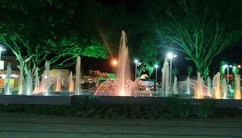 Fonte Luminosa Em Rio Brilhante Rio Brilhante Ms