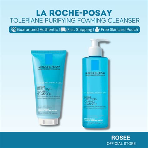 La Roche Posay Toleriane Purifying Foaming Cleanser Ml Ml