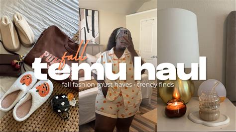 The Best Fall Temu Finds Fall Fashion Must Haves Samaria Janae