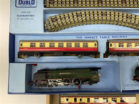 Hornby Dublo Three Rail Edp Set With Duchess Class Locomotive