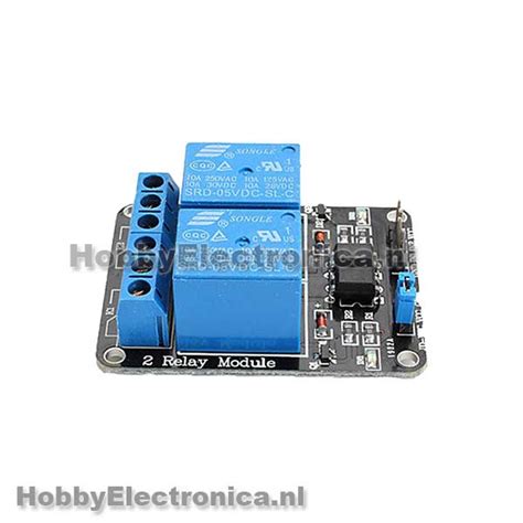 Module Relais 2 Canaux 5V HobbyElectronica