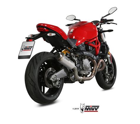 Mivv Gp Pro Titanium Slip On Einddemper Met E Keur Ducati Monster