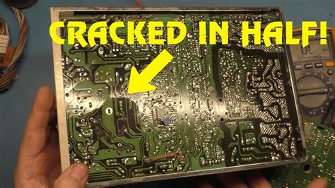 Hantarex Polo Arcade Monitor Repair Flyback Area Destroyed And