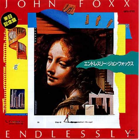 John Foxx Endlessly Japanese Promo 7 Vinyl Single 7 Inch Record 45