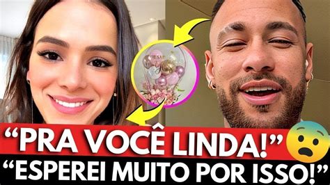 Bruna Marquezine Recebe Surpresa De Neymar E Rea O Viraliza Youtube