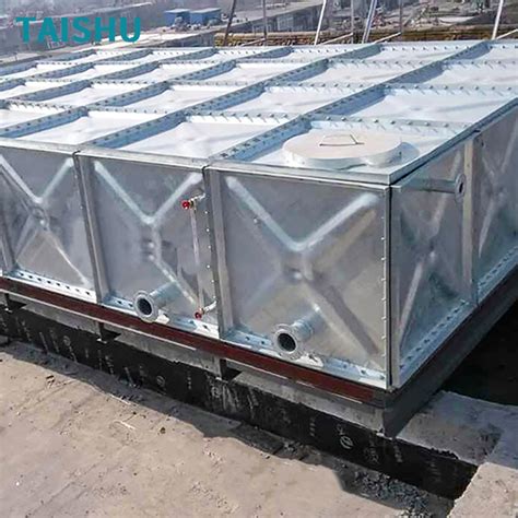 Galvanized Steel Panel Assembled Water Tanks For Rain Water Collection