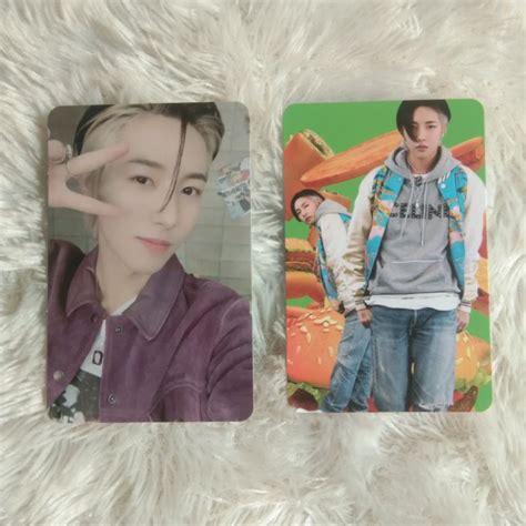 Pc Ar Selca Clip Card Renjun Jewel Case Hot Sauce Nct Dream Photocard