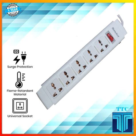 Huntkey Szc Sockets Meters Power Strip Lazada Ph