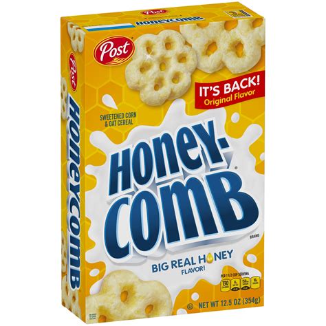 Post® Honey-Comb Cereal 12.5 oz. Box - Walmart.com - Walmart.com