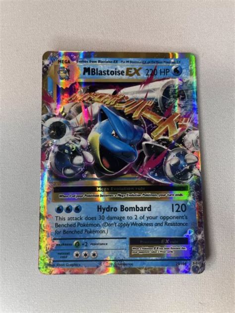 Pok Mon Tcg Xy Evolutions Mega Blastoise Ex Ultra Rare Eur