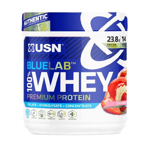 Usn Blue Lab 100 Premium Whey Straw Berry 454g