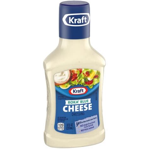 Kraft Roka Blue Cheese Dressing 8 Fl Oz Kroger