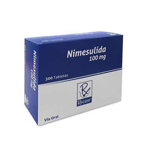 Nimesulida 100 Mg 300 Tabletas Rc Droguería Farmaton