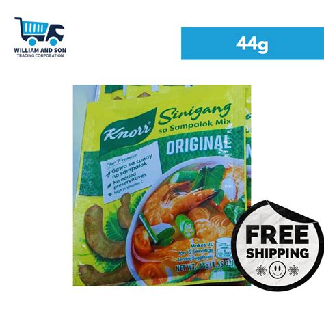 Knorr Sinigang Sa Sampaloc Mix Original 44g Shopee Philippines