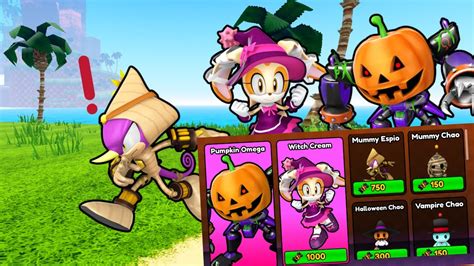 Unlocking Witch Cream Mummy Espio Sonic Speed Simulator YouTube