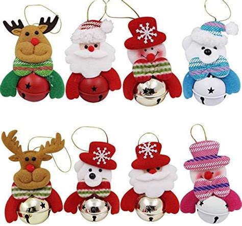 Amazon 12 Pack Christmas Felt Elk Hanging Ornaments Christmas