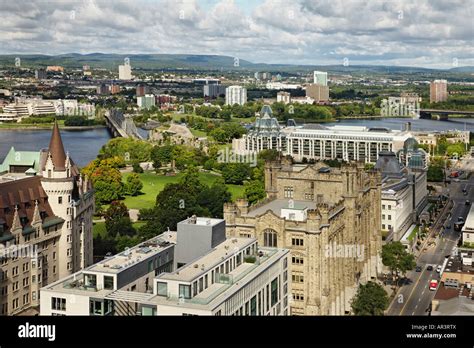 View of Ottawa neighborhoods. Ottawa consists of many architectural ...