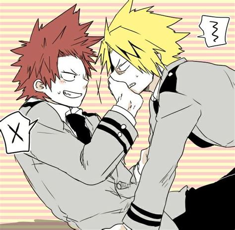 Kirishima X Kaminari Boku No Hero Academy