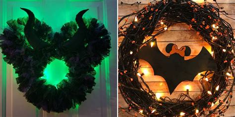 Disney Halloween Wreaths That Are Both Spooky and Cute | POPSUGAR Home