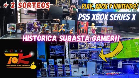 SUBASTA GAMER CON VIDEOJUEGOS THAIS KAKAROTO EN POLVOS AZULES EN VIVO Y