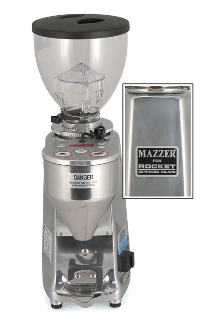 Mazzer Mini E Espresso Grinder Type A Rocket Espresso Espresso