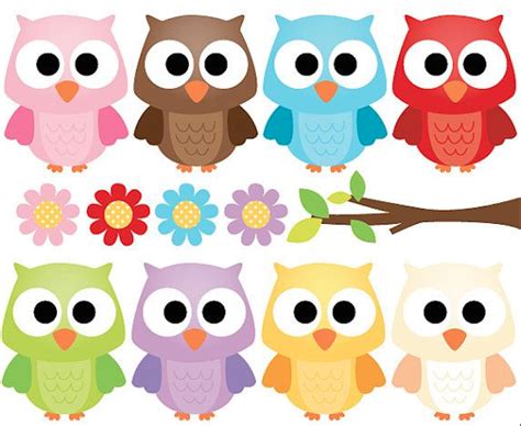 Chouettes Cartes De Pr Sence La Maternelle De Vivi Hibou Clipart