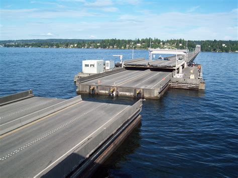 Evergreen Point Floating Bridge Governor Albert D Rosellini Bridge