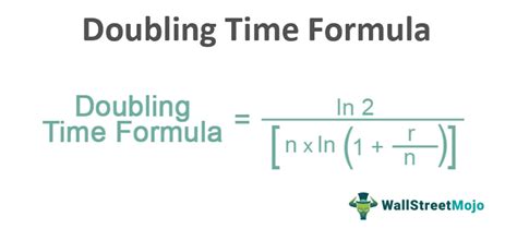 Doubling Time Meaning Formula Step By Step Calculation