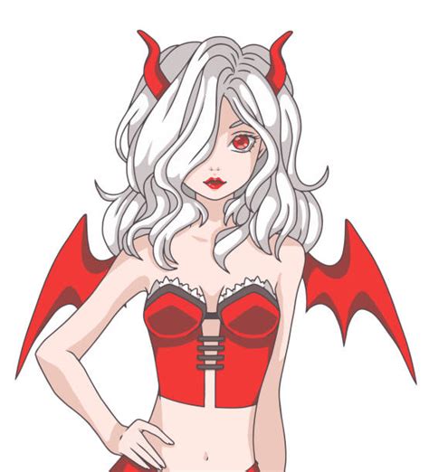 Sexy Devil Girl Drawing