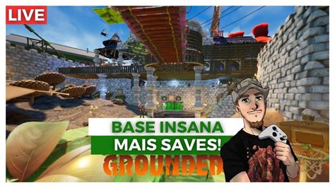 GROUNDED LIVE Visitando E Jogando No Save Do Dave Mundos Insanos Dos