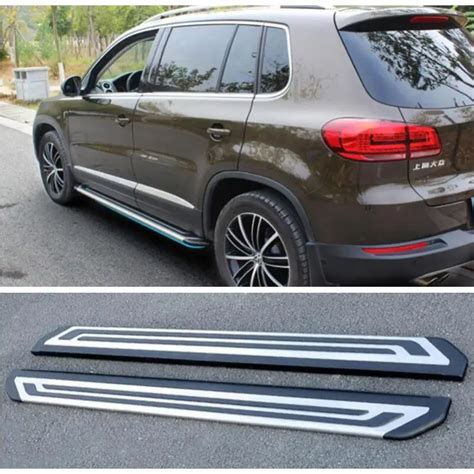 Running Boards Side Step Bar Pedals For Volkswagen Vw Tiguan 2013 2014 2015 2016 High Quality